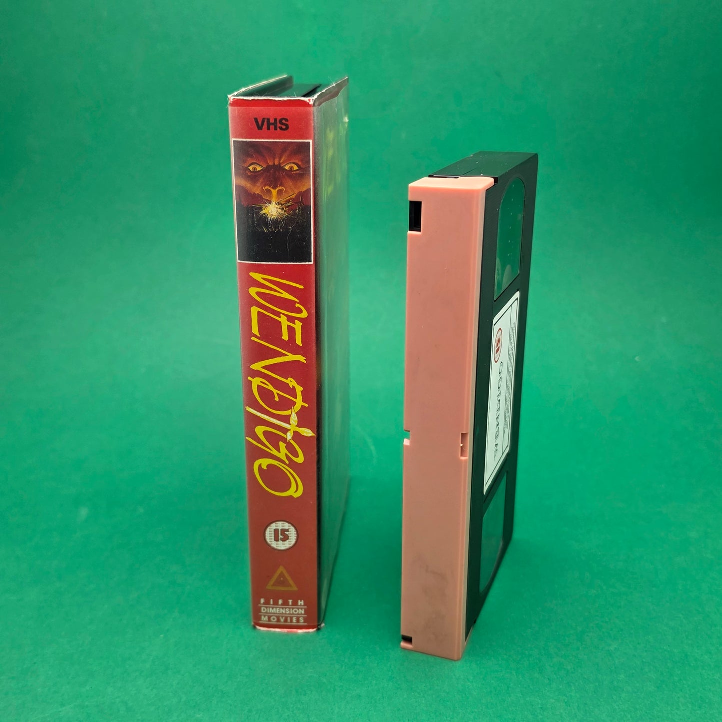 VHS Video ☆ WENDIGO ☆ 15 Cert Vintage Ex Rental Big Box FIFTH DIMENSION
