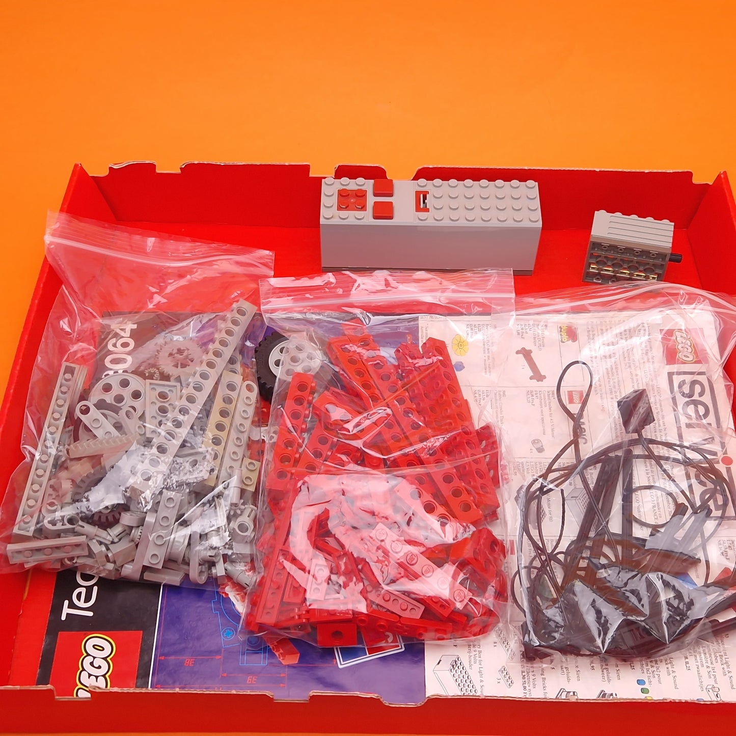 LEGO ☆ 8064 UNIVERAL MOTOR SET Technic ☆ Vintage 80s Boxed Instructions