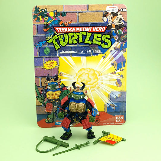 TEENAGE MUTANT NINJA TURTLES ☆ SEWER SAMURAI LEO Vintage Action Figure ☆ 90s Loose