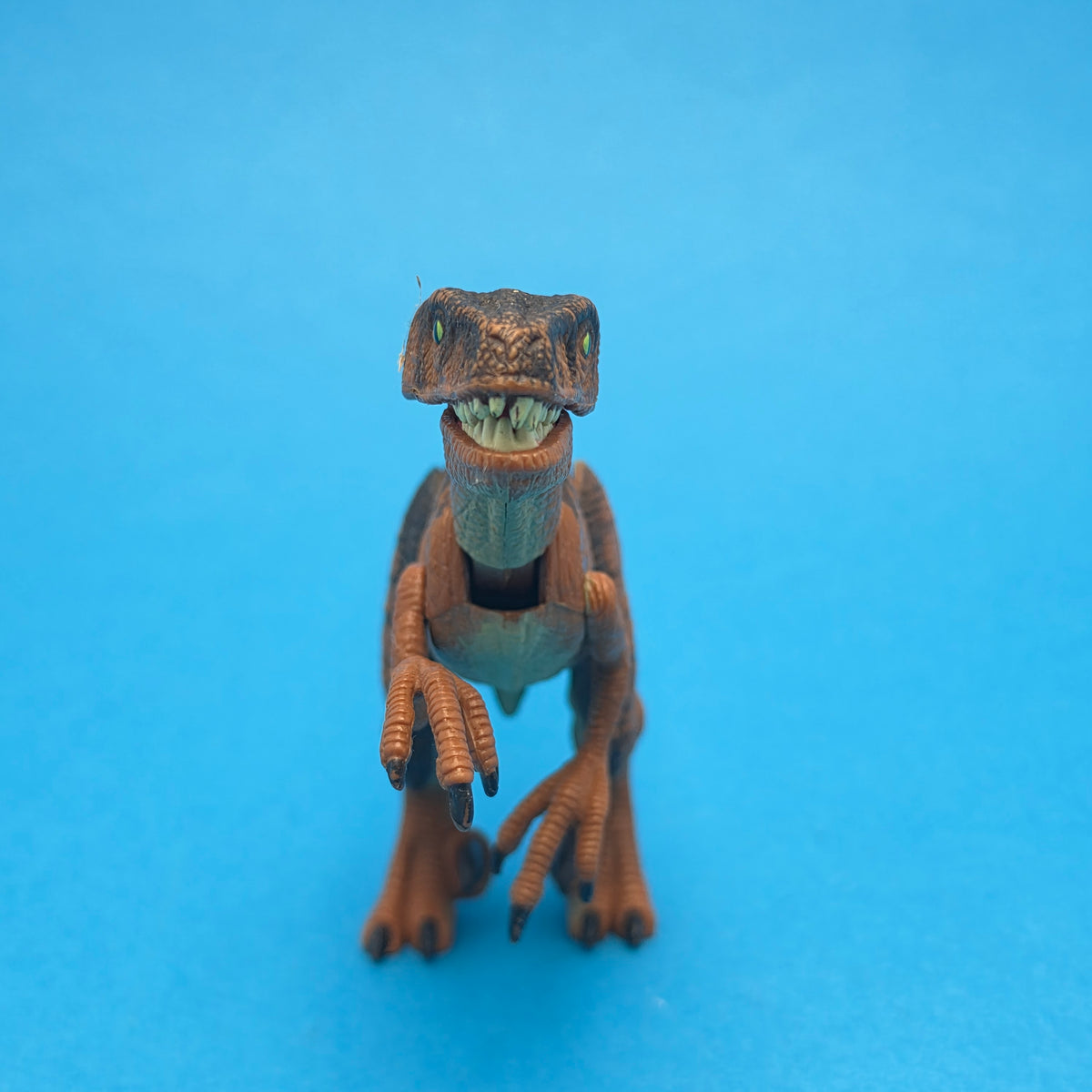 JURASSIC PARK ☆ VELOCIRAPTOR DINOSAUR Vintage Figure ☆ 1993 Loose World