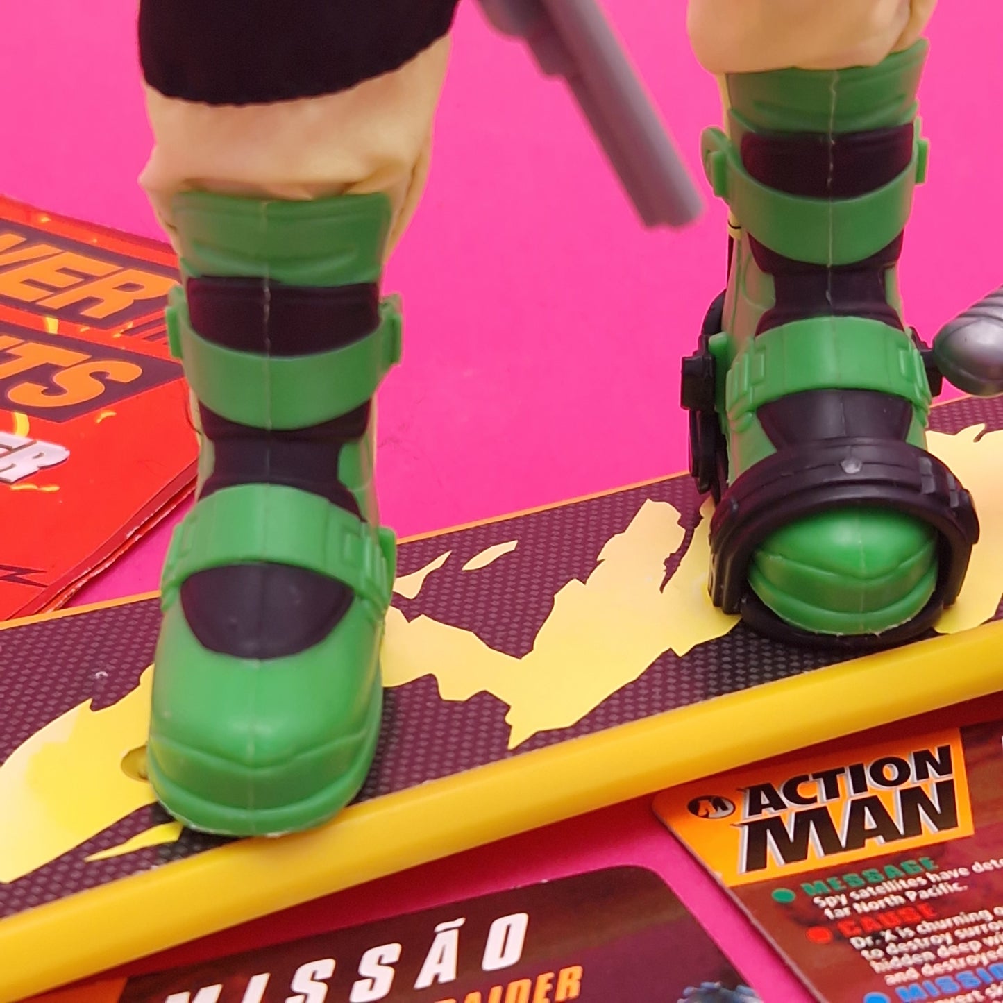 ACTION MAN ☆ SNOWBOARD RAIDER Figure Doll ☆ Vintage HASBRO Loose 90's