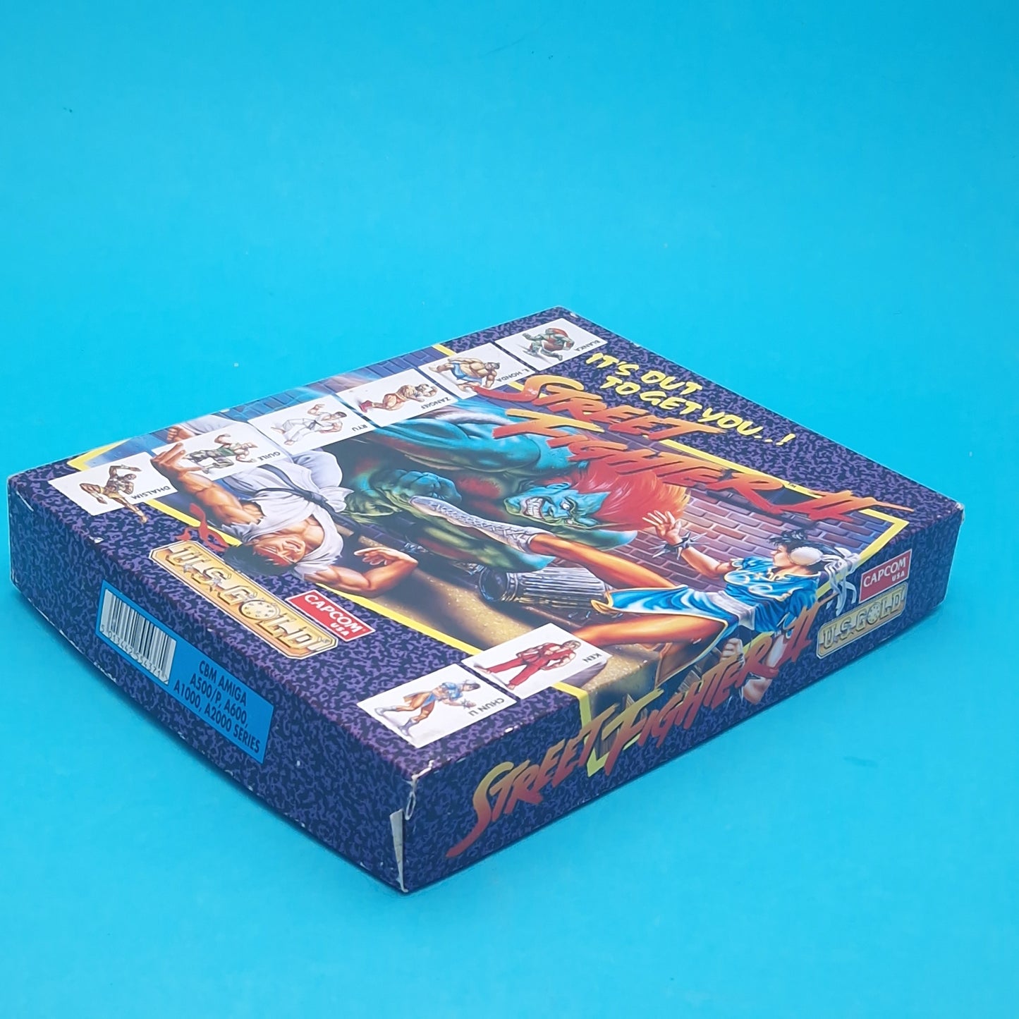 AMIGA ☆ STREET FIGHTER 2 ☆ 1992 BIG BOXED Vintage Retro Game