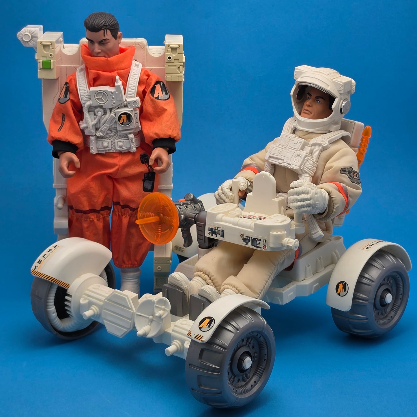 ACTION MAN ☆ MOON RAKER SPACE EXPLORER & JET PACK Figure ☆ Vintage HASBRO 90's Loose