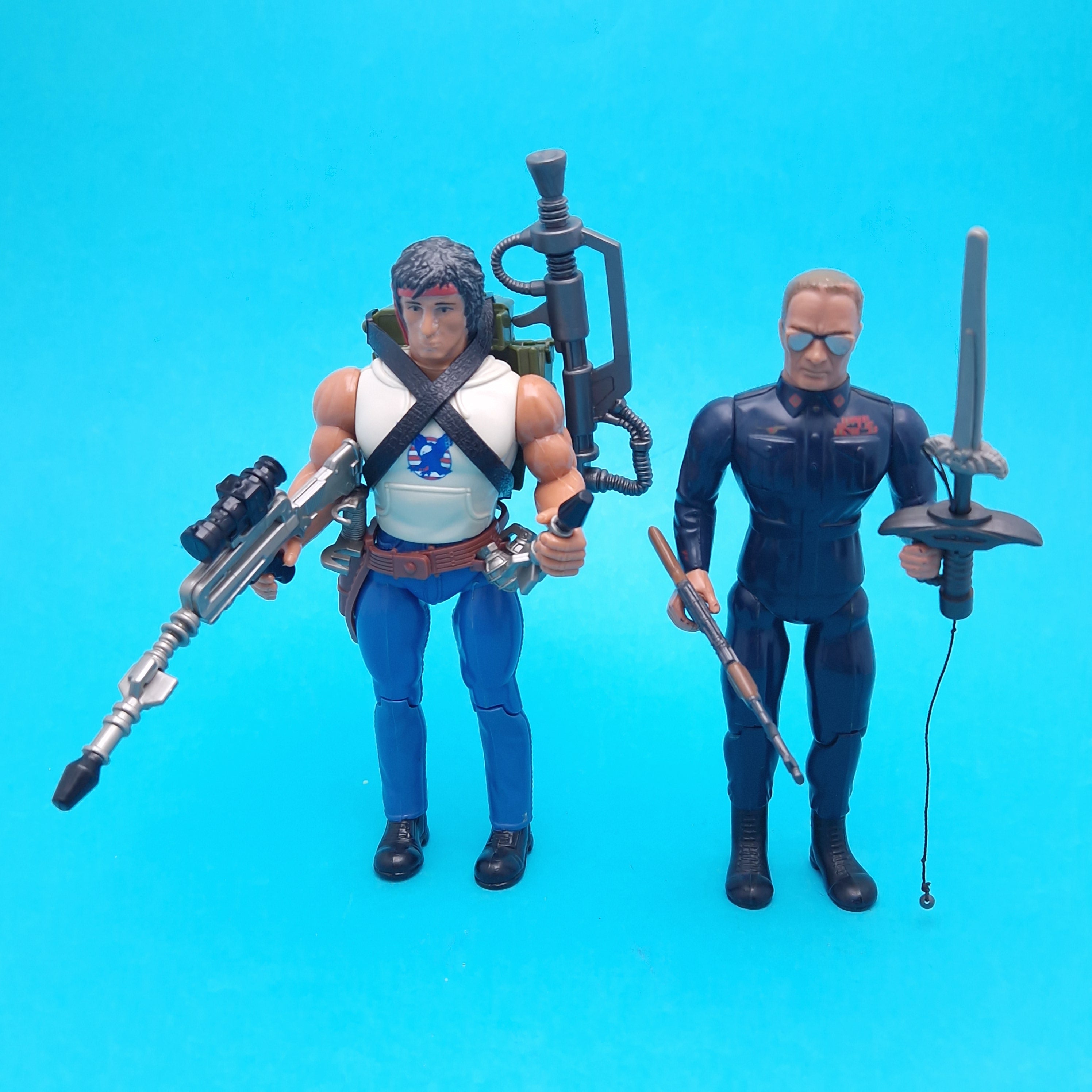 RAMBO: The Force of Freedom ☆ 1985 FIRE-POWER & GENERAL WARHAWK