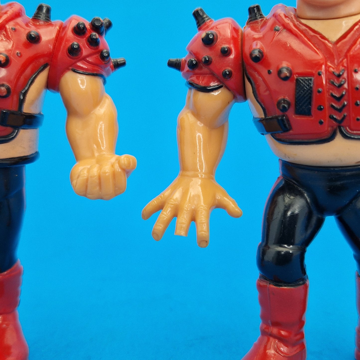 WWF HASBRO ☆ LEGION OF DOOM ANIMAL & HAWK Vintage Wrestling Figure ☆ Original 90s Series 4