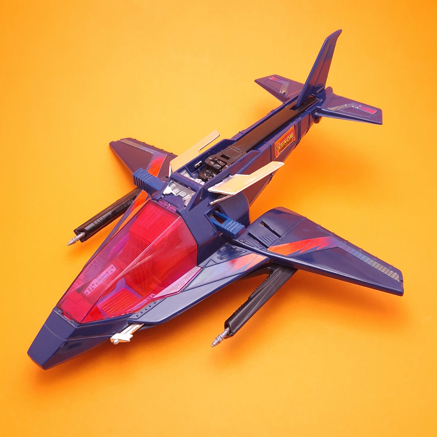 M.A.S.K ☆ SWITCHBLADE MILES MAYHEM Vintage Figure Vehicle ☆ MASK Kenner 80s Loose