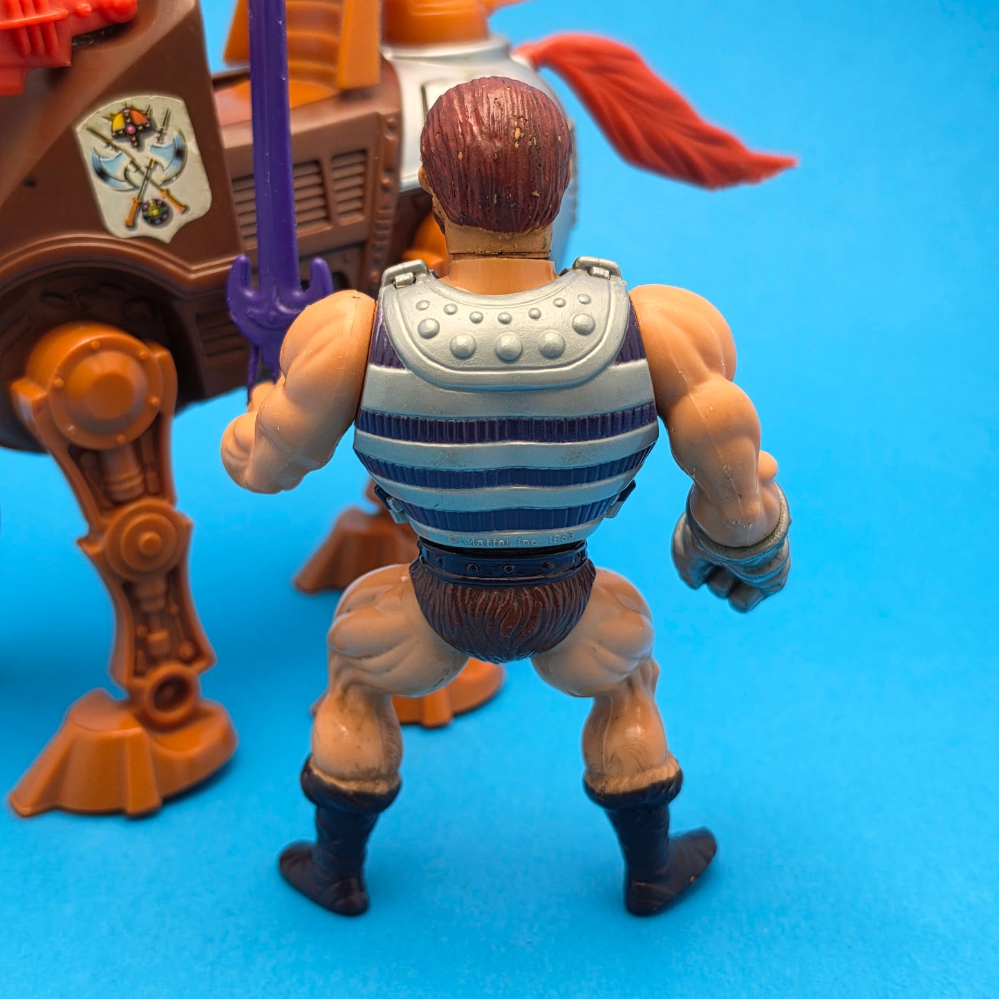 MASTERS OF THE UNIVERSE ☆ FISTO STRIDOR Vintage Figure ☆ MOTU Loose 80s Mattel