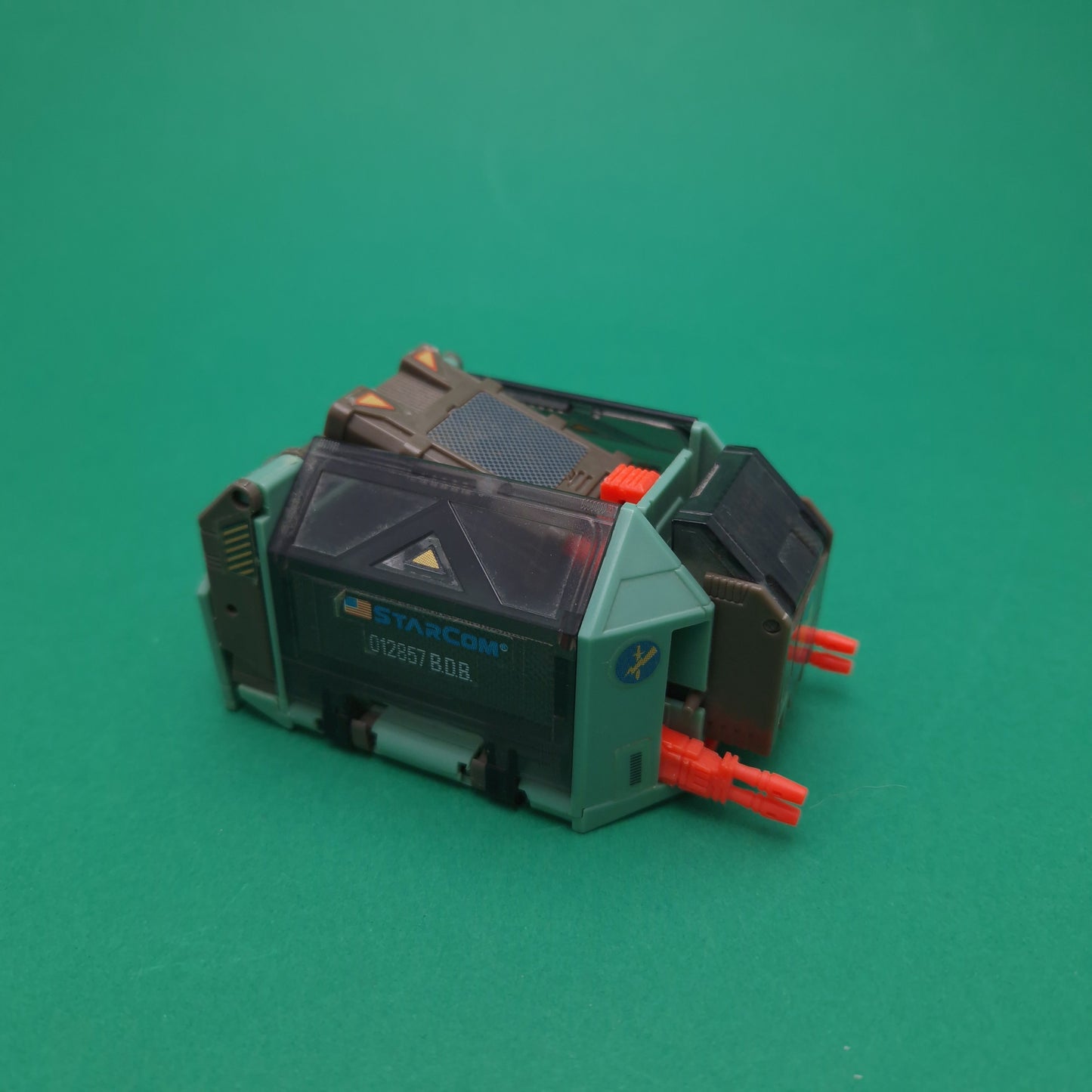 STARCOM ☆ MISSILE FOX TORNADO GUNSHIP EURO Exclusive Vehicle & Figures ☆ 80's Loose Vintage Coleco Mattel