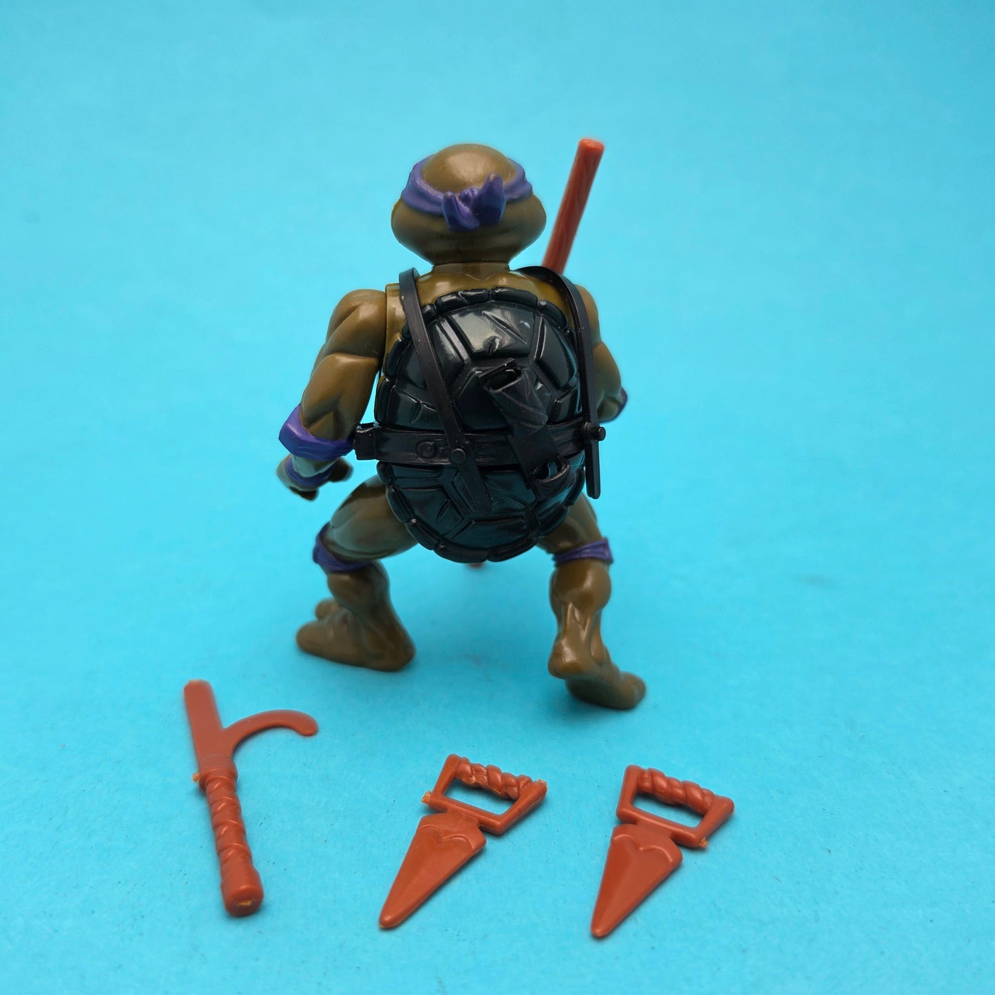 TEENAGE MUTANT NINJA TURTLES ☆ DONATELLO Vintage Action Figure ☆ Loose