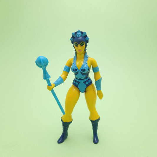 MASTERS OF THE UNIVERSE ☆ EVIL LYNN Complete Vintage Figure ☆ MOTU Loose 80s Mattel