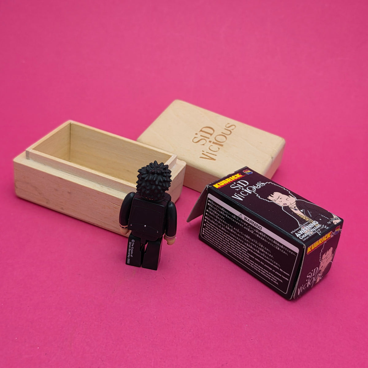 KUBRICK ☆ SEX PISTOLS SID VICIOS Figure ☆ Box Original Loose Punk Rock Model