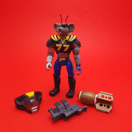 BIKER MICE FROM MARS ☆ TOUCHDOWN MODO Sports Bro's Vintage Figure ☆ 90s