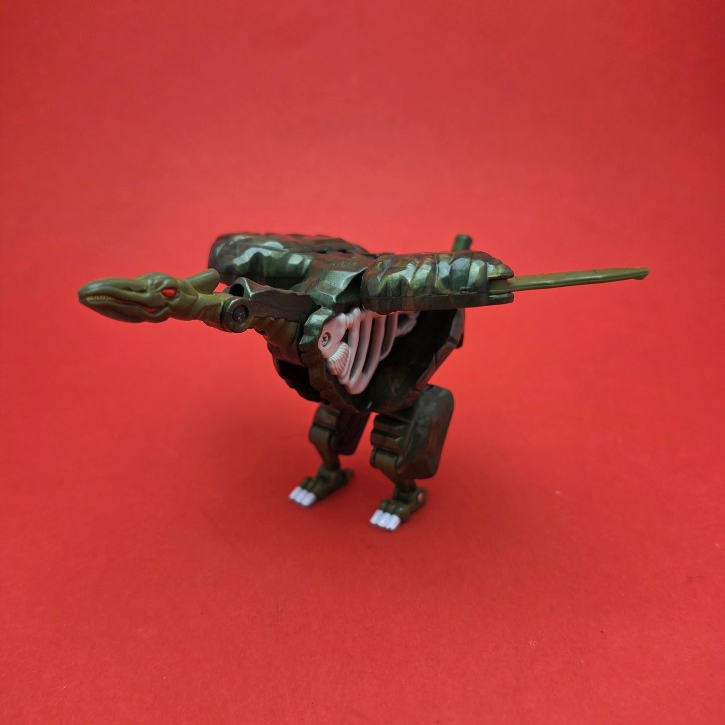 GOBOTS ROCK LORDS ☆ TERRA-ROC Rockasaur Figure ☆ Vintage 80s Tonka