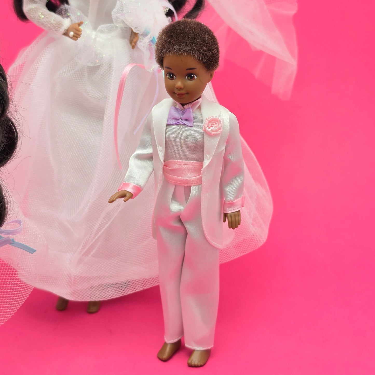 BARBIE ☆ DREAM WEDDING African American STACIE TODD Figure Doll Original Outfit ☆ Vintage Mattel 1993 Loose