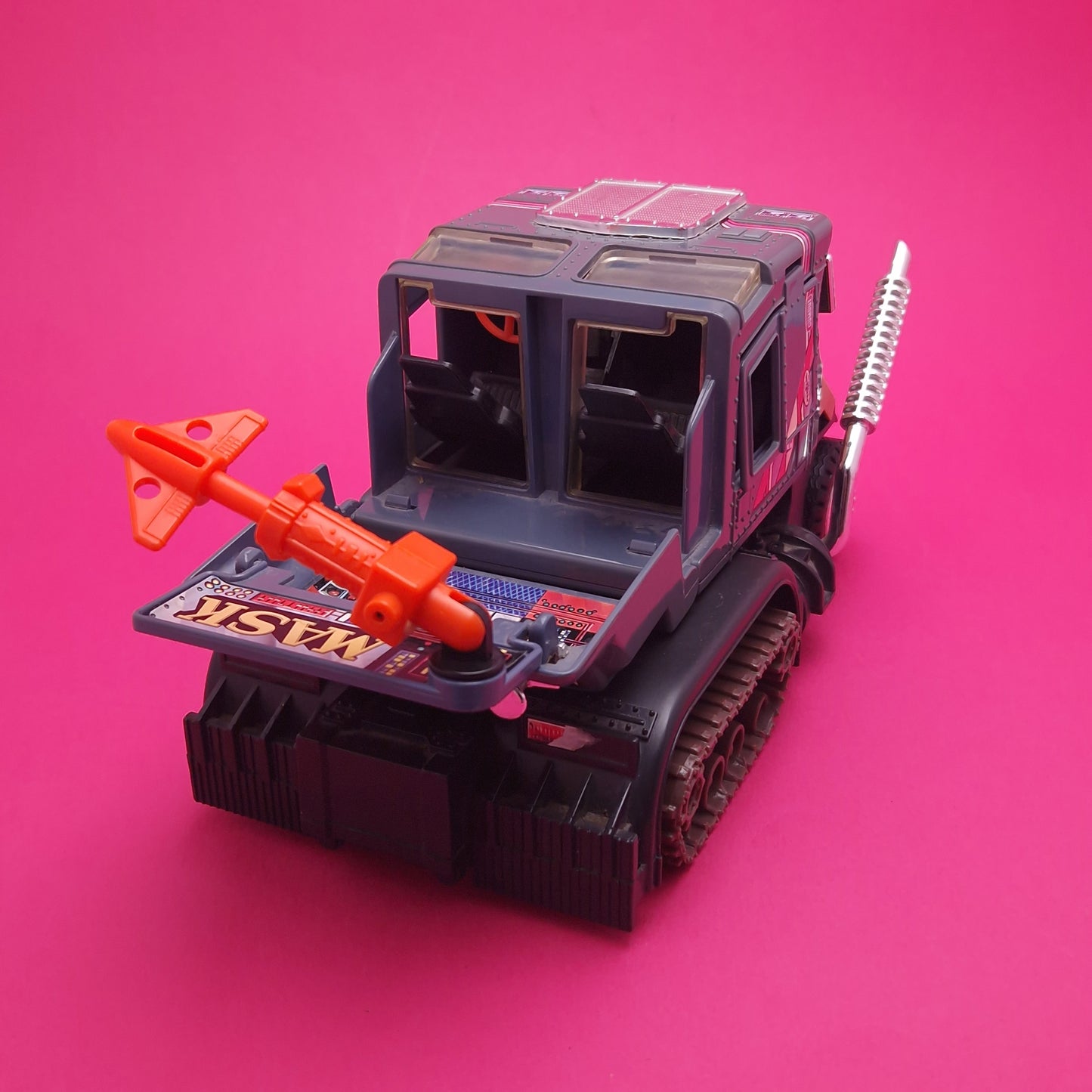 M.A.S.K ☆ BULLDOG / BULLDOZE Boris Buskin ☆ Loose Vintage MASK Kenner 80s