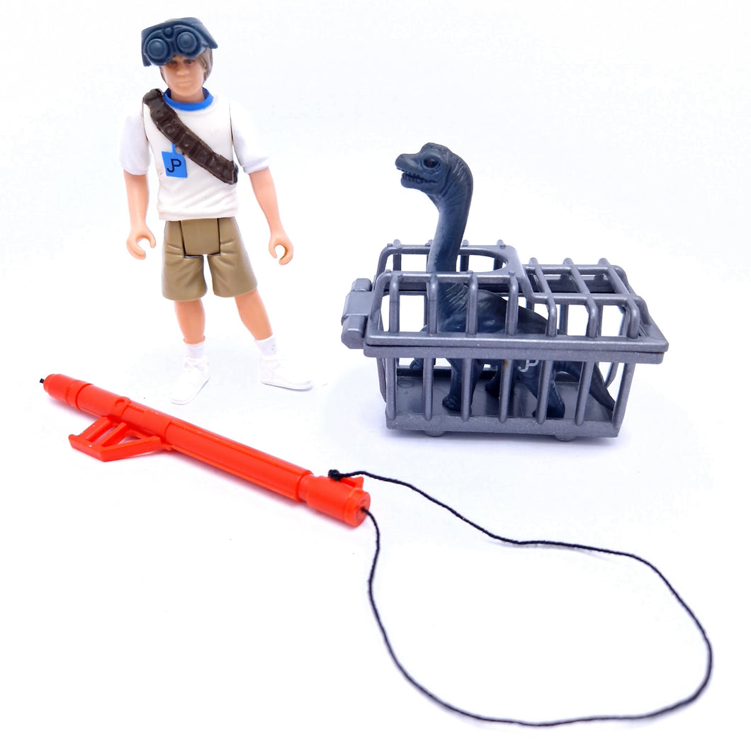 JURASSIC PARK ☆ TIM MURPHY Human Vintage Figure ☆ Complete Loose World