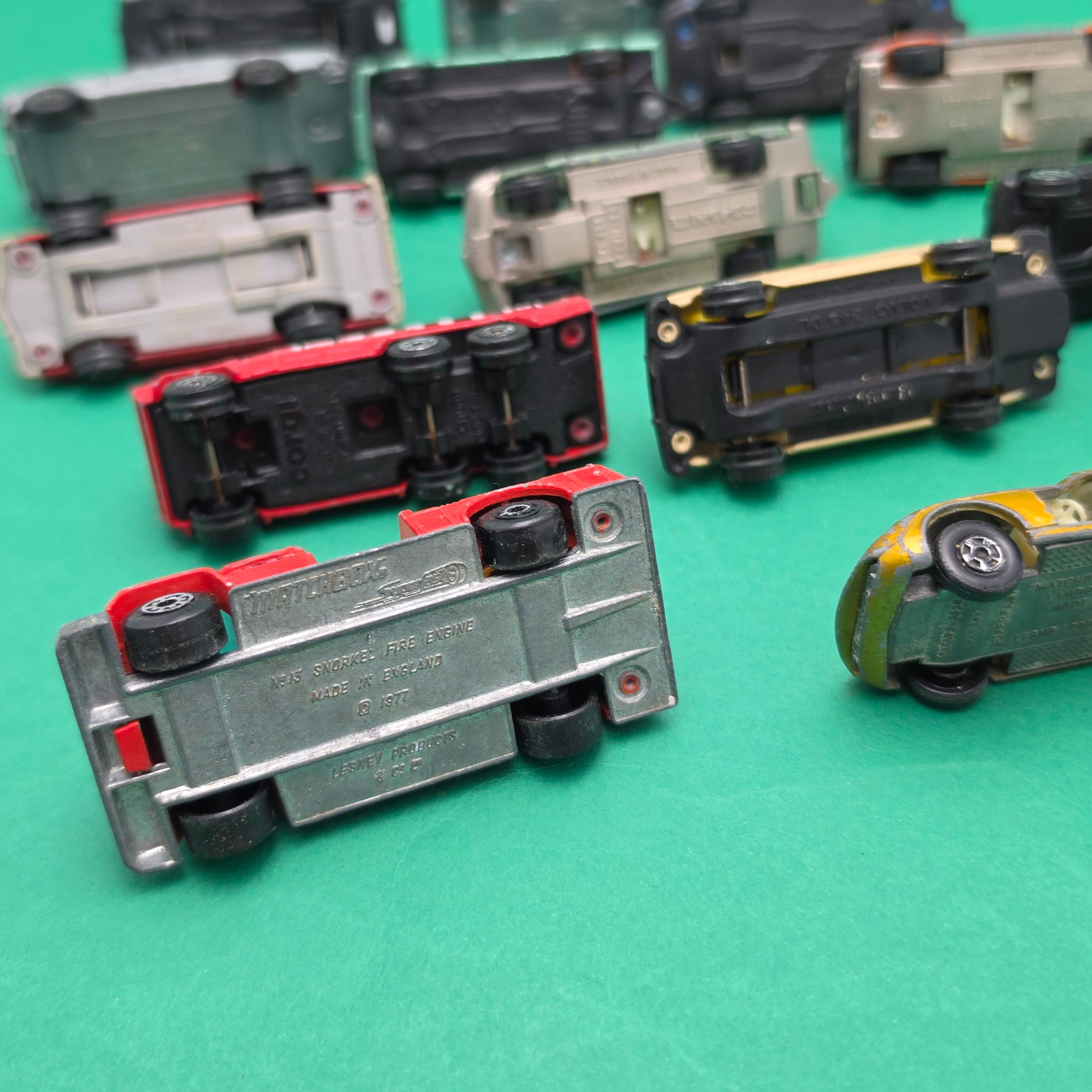 MATCHBOX CORGI ☆ x14 Bundle of Cars from the 70s 80s Vehicle