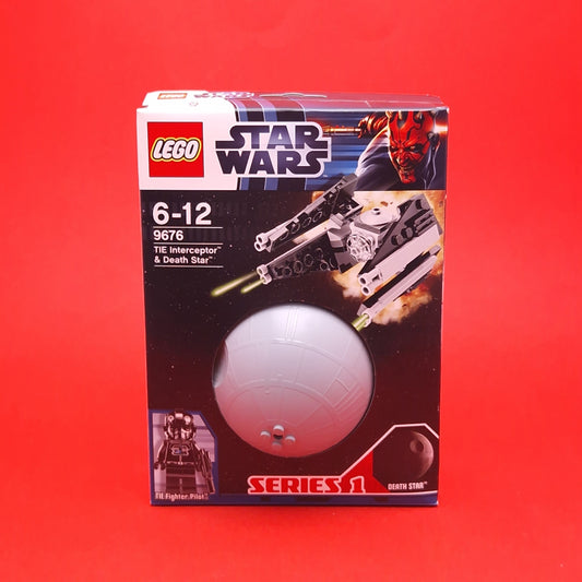 LEGO ☆ 9676 STAR WARS TIE Interceptor & Death Star Mini Figure ☆ Series 1 BOXED NEW