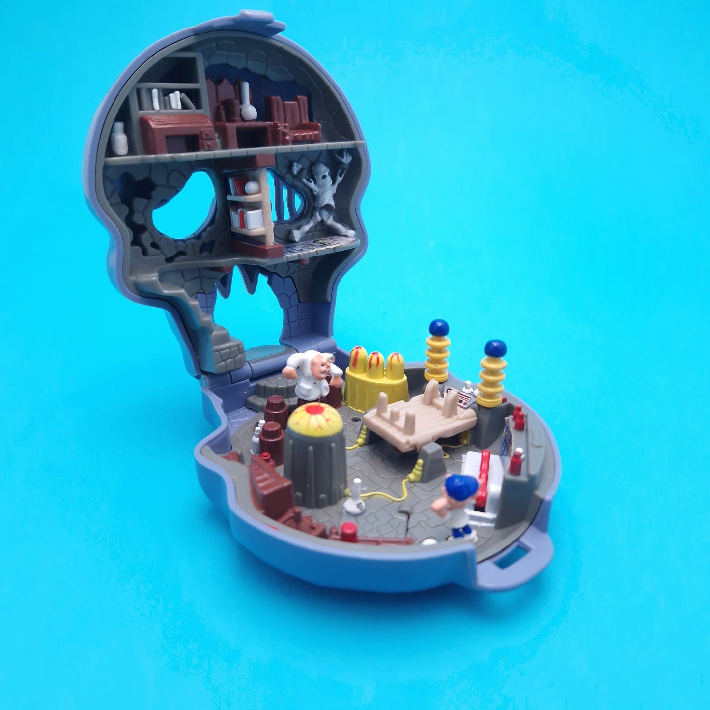 MIGHTY MAX ☆ SKULL DUNGEON Doom Zones Max Vintage Figure Playset ☆ Original