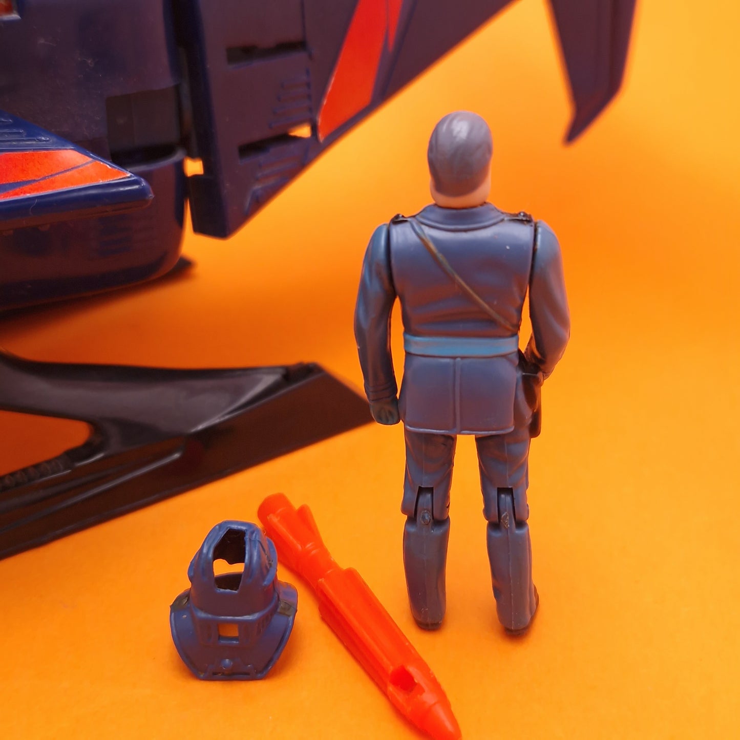 M.A.S.K ☆ SWITCHBLADE MILES MAYHEM Vintage Figure Vehicle ☆ MASK Kenner 80s Loose