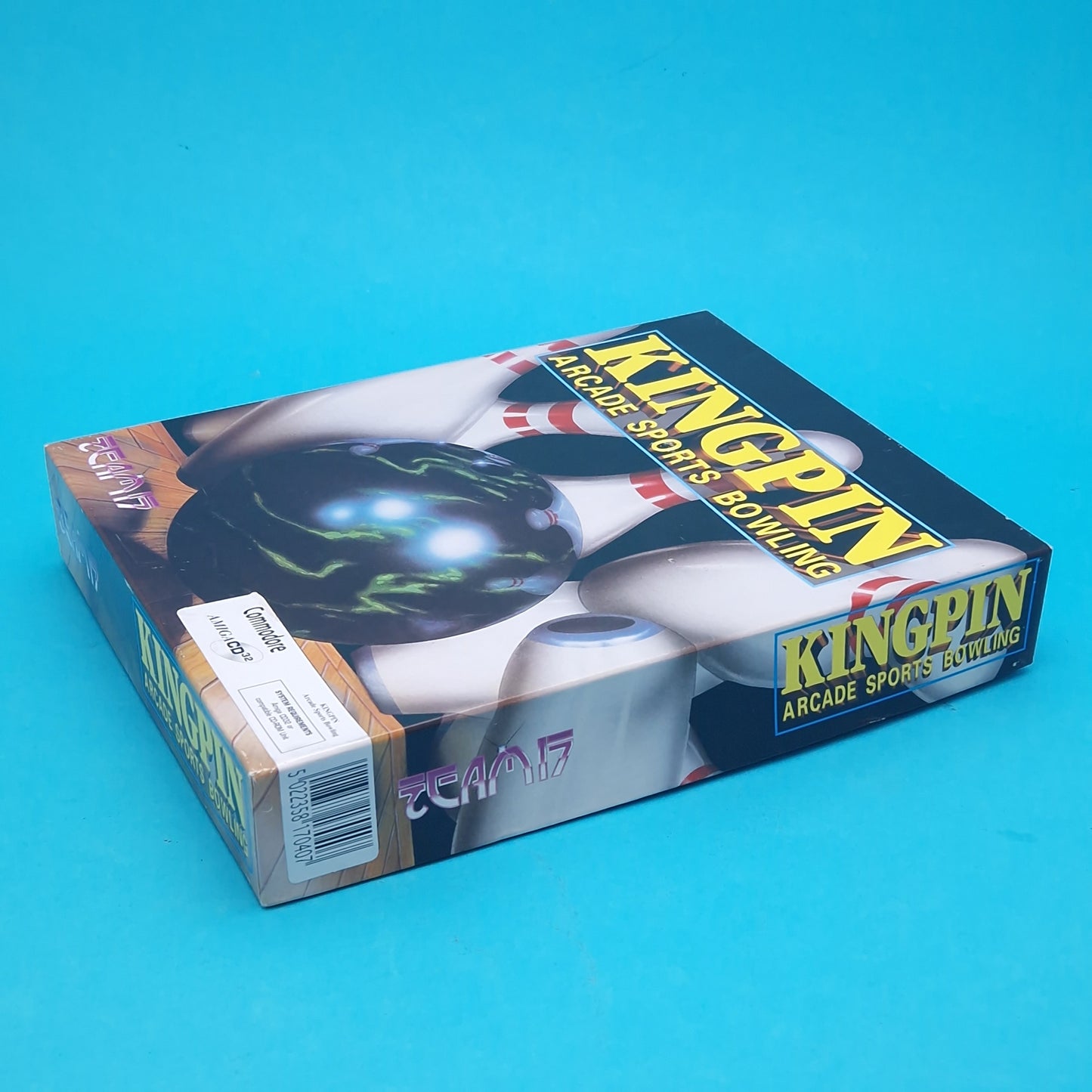 AMIGA CD32 ☆ KINGPIN BOWLING ☆ BIG BOX BOXED Vintage Retro Game Commodore 90s