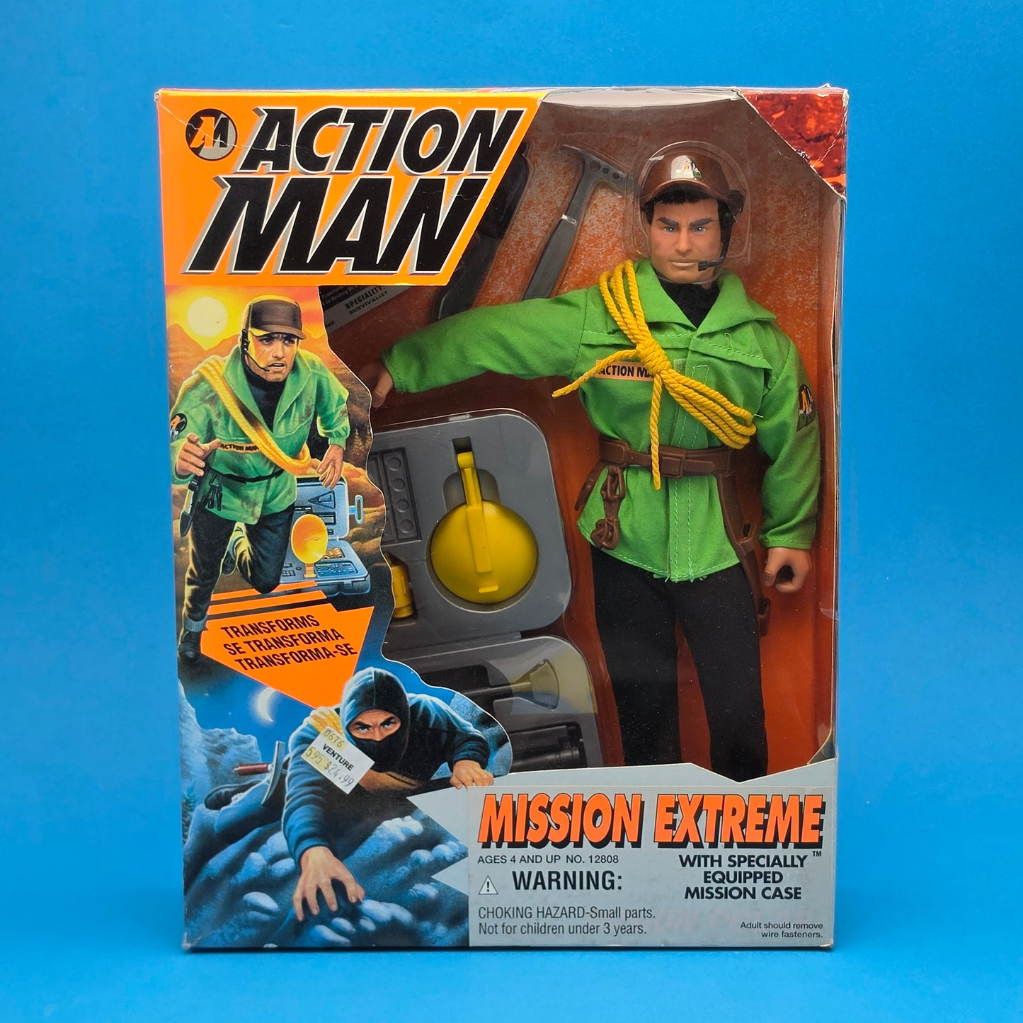ACTION MAN ☆ MISSION EXTREME (POLAR) Figure Doll ☆ Vintage HASBRO SEALED BOXED 90's