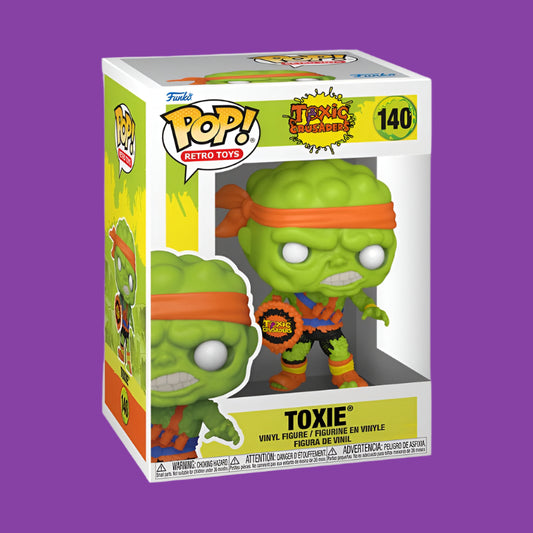 TOXIC CRUSADERS ☆ FUNKO POP! TOXIE Toxic Avenger Vinyl Figure 9 cm Vinyl Figure ☆ Boxed