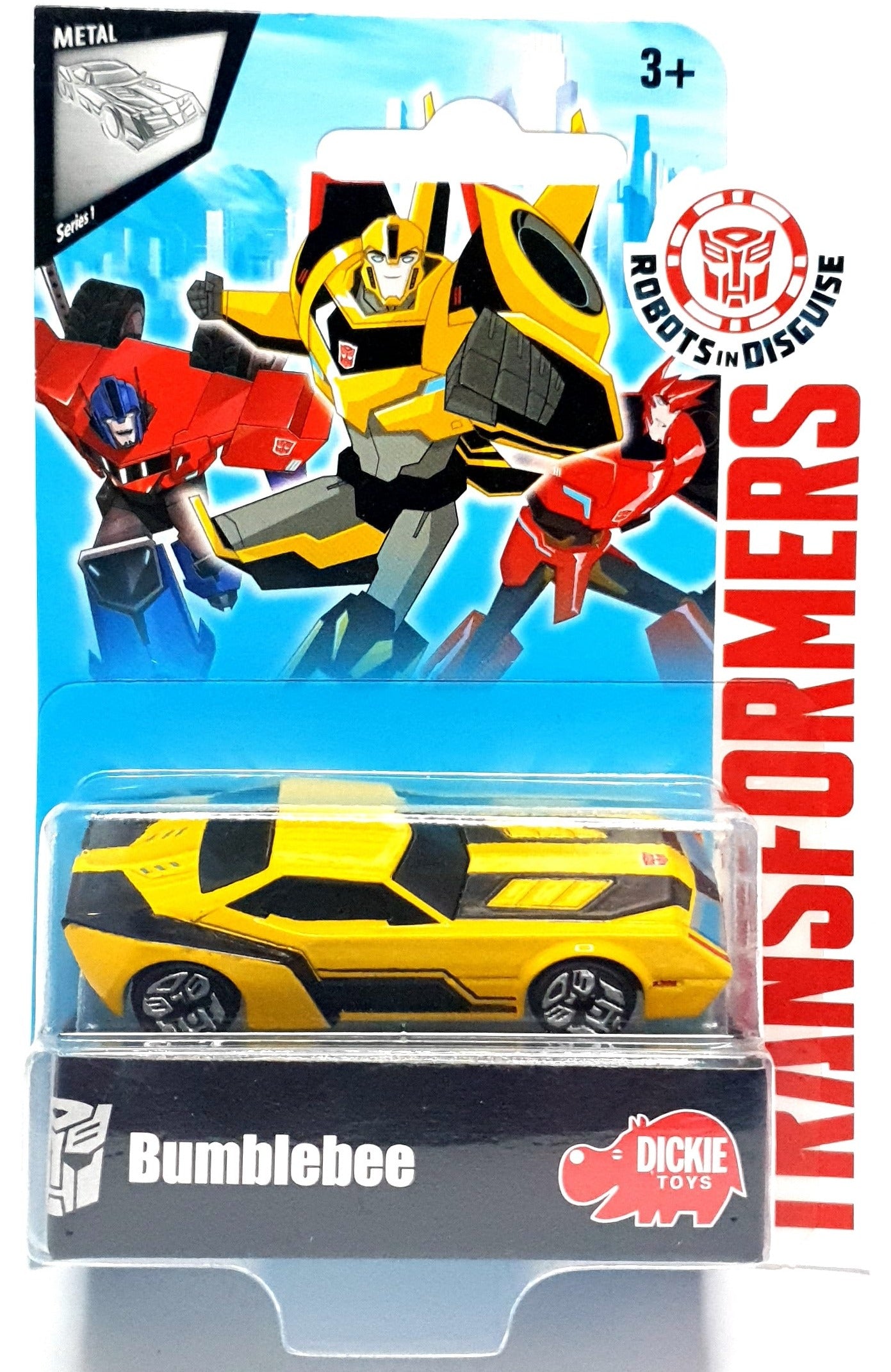 Dickie Toys Transformers Robots in Disguise Metal Car Series 1 -Majorette