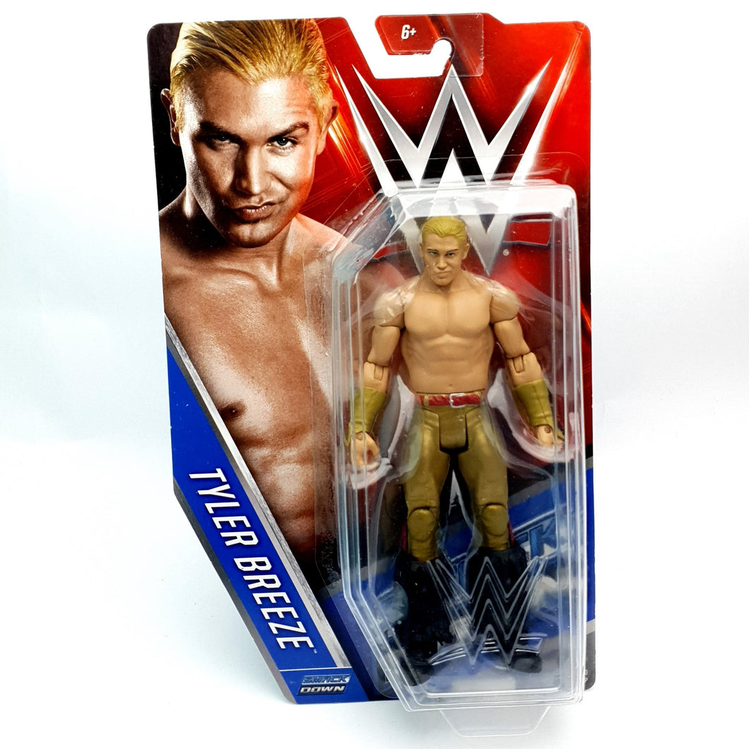 TYLER BREEZE Basics 66 WWE WWF Action Figure ☆ 2016 Mattel NIB MOC Sealed NEW