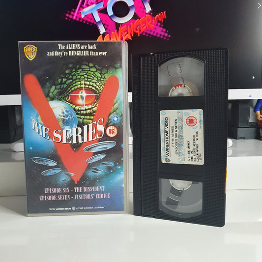 VHS Video ☆ V THE SERIES Episode Six & Seven 6 7 UK Tape Cassette ☆ 1985
