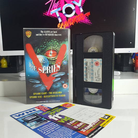 VHS Video ☆ V THE SERIES Episode Eight & Nine 8 9 UK Tape Cassette ☆ 1985