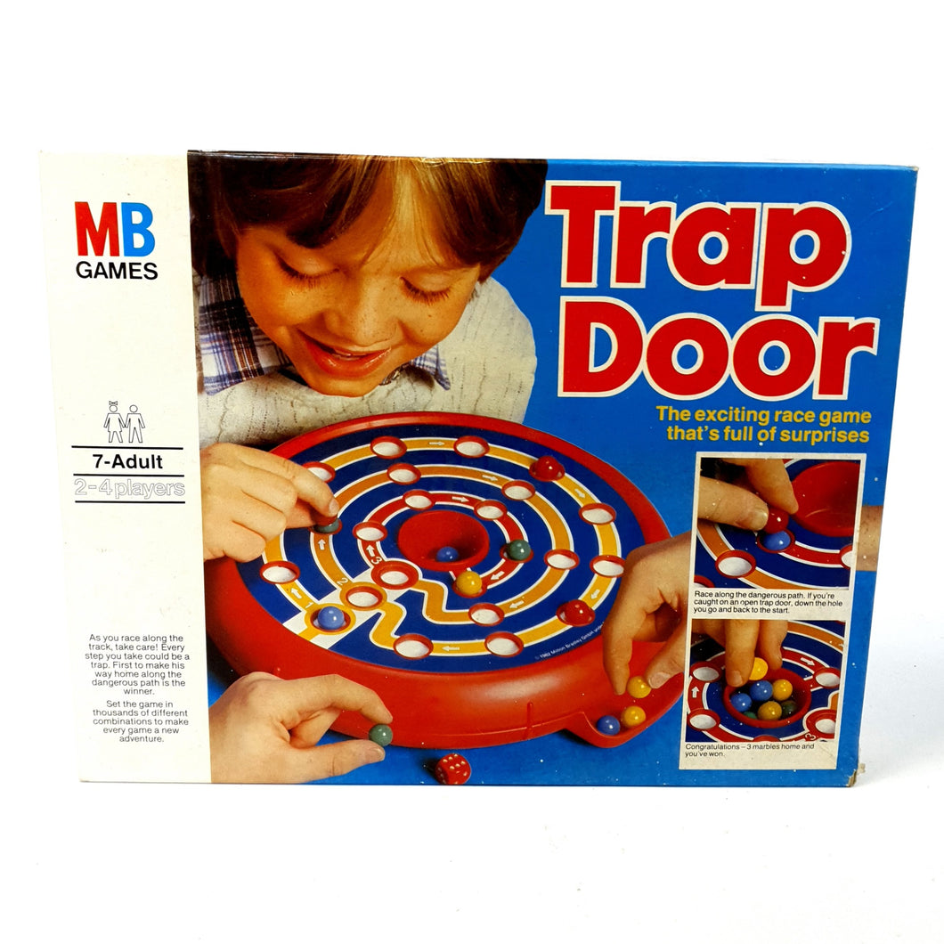 TRAP DOOR Vintage Board Game ☆ 1981 Original Boxed MB Games Near Complete