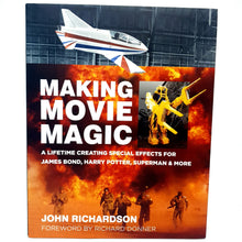 Load image into Gallery viewer, MAKING MOVIE MAGIC Book ☆ By John Richardson Special Effects Story Pre-loved Hard BAck
