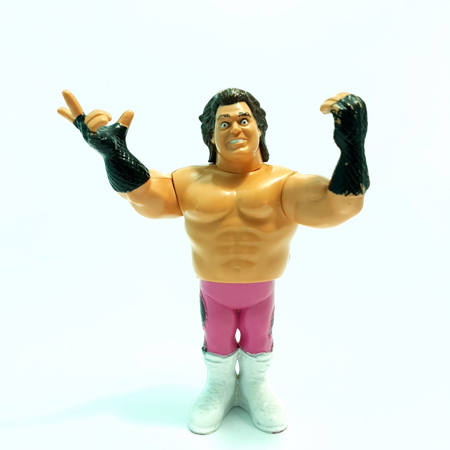 WWF HASBRO BRUTUS THE BARBER BEEFCAKE Vintage Wrestling Figure ☆ Original 90s Series 1