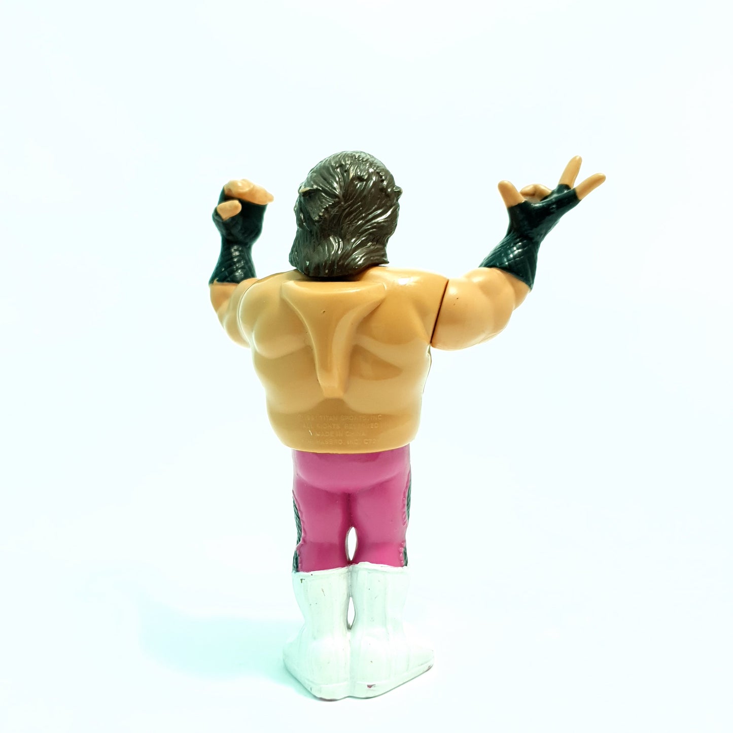 WWF HASBRO BRUTUS THE BARBER BEEFCAKE Vintage Wrestling Figure ☆ Original 90s Series 1