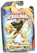 Load image into Gallery viewer, Hot Wheels - SAND MAN CAR MARVEL ULTIMATE SPIDER-MAN Carded Character Vehicle Car CMJ84-0710
