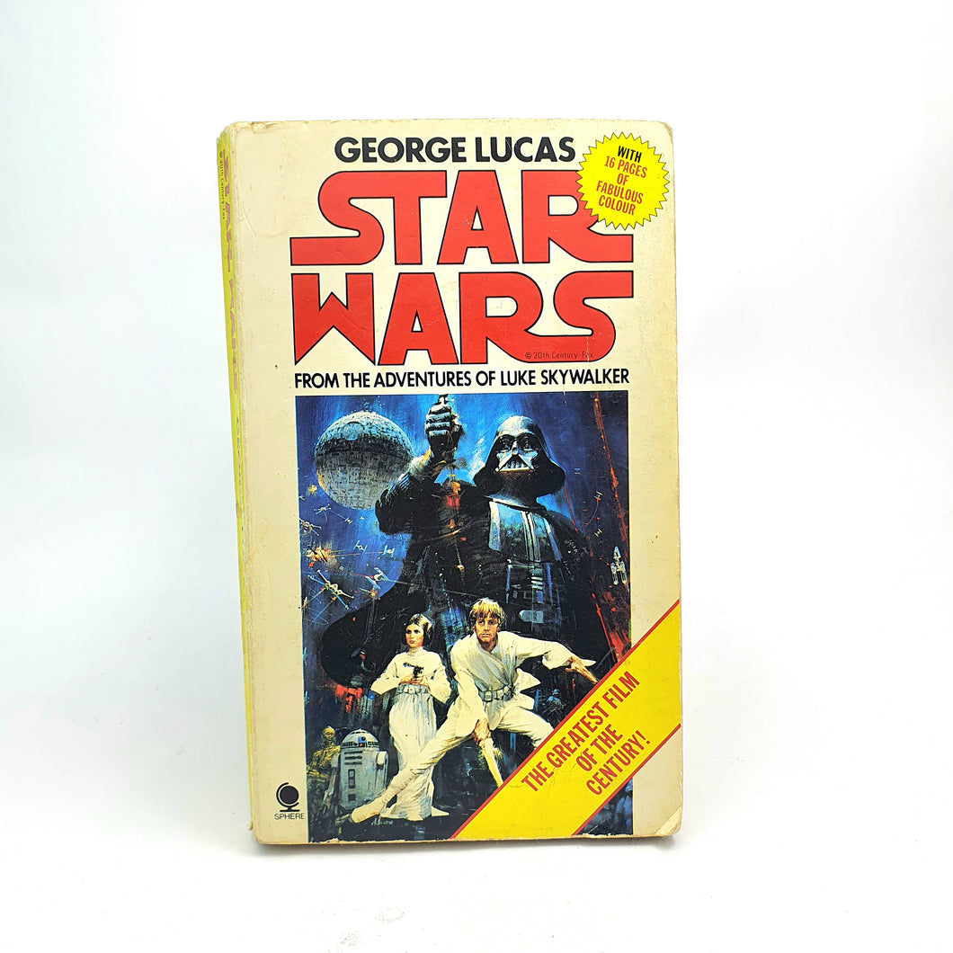 STAR WARS From The Adventures of Luke Skywalker Movie Book  1977 ☆ George Lucas Pre-loved