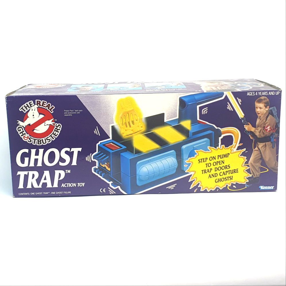 GHOSTBUSTERS ☆ GHOST TRAP JAIL JAW GHOST Vintage Figure ☆ BOXED