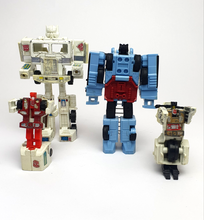 Load image into Gallery viewer, TRANSFORMERS G1 ☆ Combiners Groove Hot Spot First Aid &amp; Ultra Magnus Robot Figures ☆  Vintage Original

