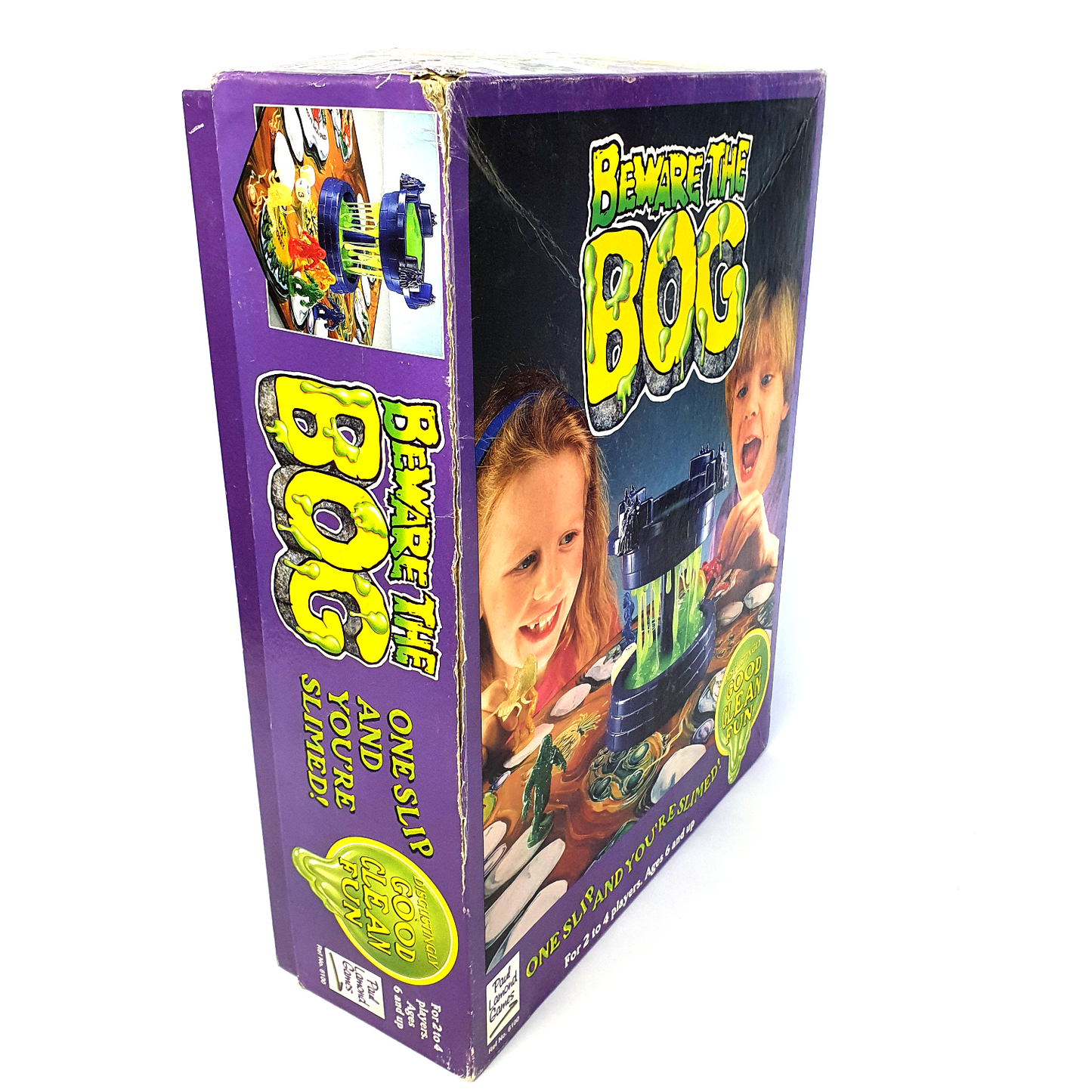 BEWARE THE BOG Vintage Board Game ☆ 1991 Original Boxed Paul Lamond Games Near Complete No Slime