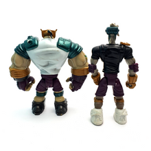 Load image into Gallery viewer, MIGHTY DUCKS ☆ STREET PATROL DUKE L&#39;ORANGE ICE STRIKE GRIN PUCKZOOKA Vintage Figure ☆ Loose
