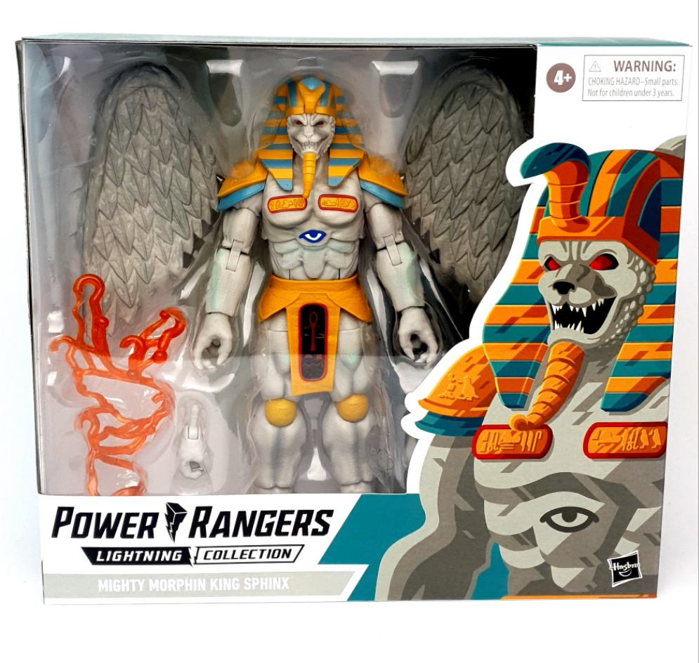 Power Rangers MIGHTY MORPHIN KING SPHINX Lightning Collection MONSTERS Action Figure ☆ 20 cm 2021 Wave 1 Sealed Original