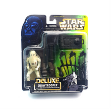 Load image into Gallery viewer, POTF ☆ DELUXE SNOWTROOPER Star Wars Power Of The Force Figure ☆ MOC Sealed Carded Kenner
