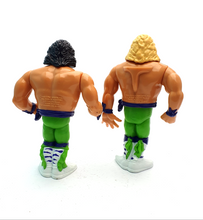 Load image into Gallery viewer, WWF HASBRO THE ROCKERS SHAWN MICHAELS AND MARTY JANNETTY Vintage Wrestling Figure ☆ Original 90s Series 3
