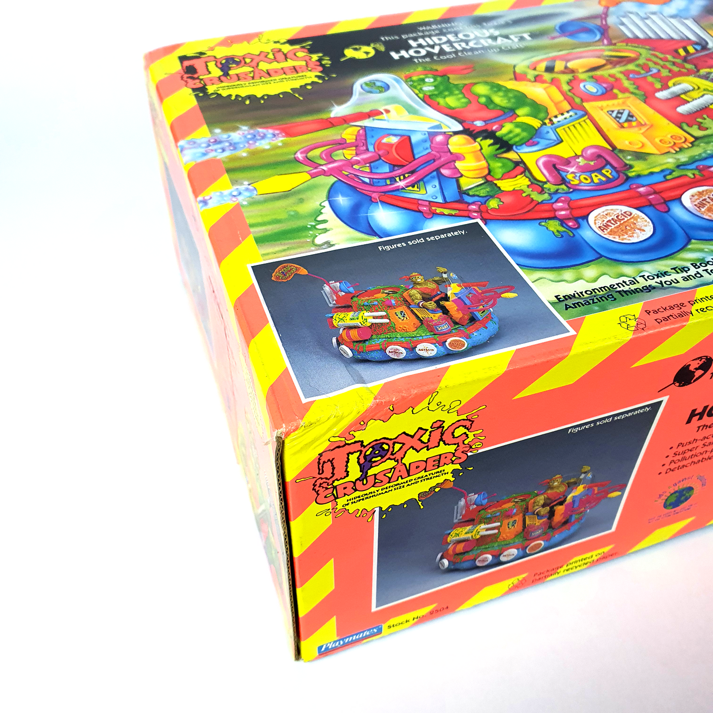 TOXIC CRUSADERS ☆ HIDEOUS HOVERCRAFT Action Figure Vehicle ☆ MISB BOXED SEALED Vintage Original 90s Playmates