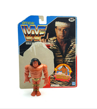 Load image into Gallery viewer, WWF HASBRO ☆ JIMMY SUPERFLY SNUKA Vintage Wrestling Figure ☆ Backing Card 90s Series 2
