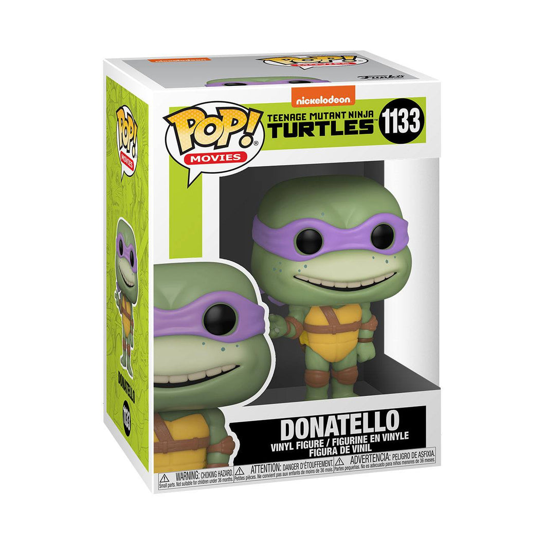 Teenage Mutant Ninja Turtles POP! 1133 Movies Vinyl Figure Donatello 9 cm Vinyl Figure ☆ Boxed
