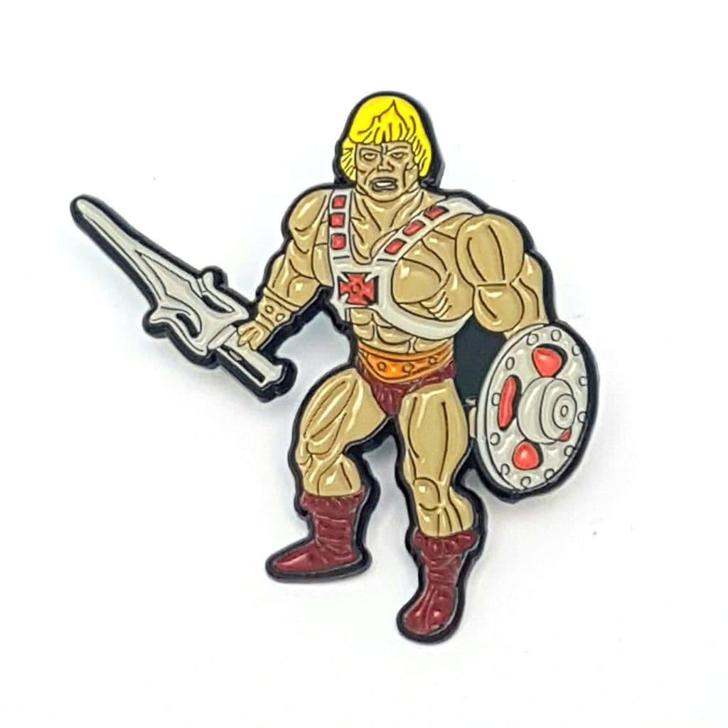 Enamel Pin Badge ☆ Masters Toy Pin - Battle He-Head